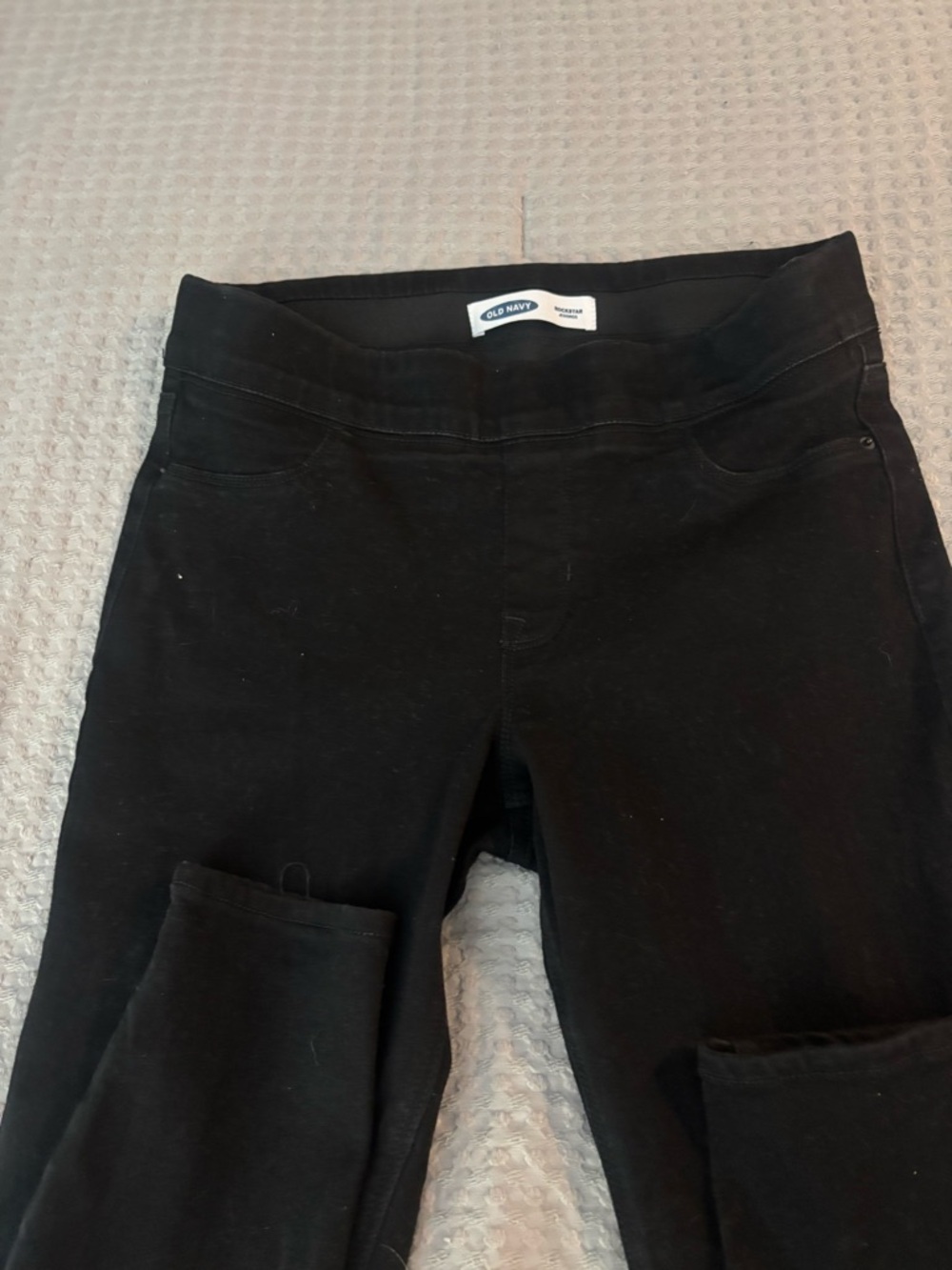 Old Navy Black High-Rise Jeggings - Slim Stretch